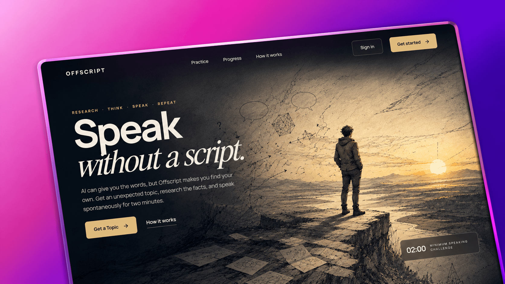 OffScript — Speaking Practice Platform